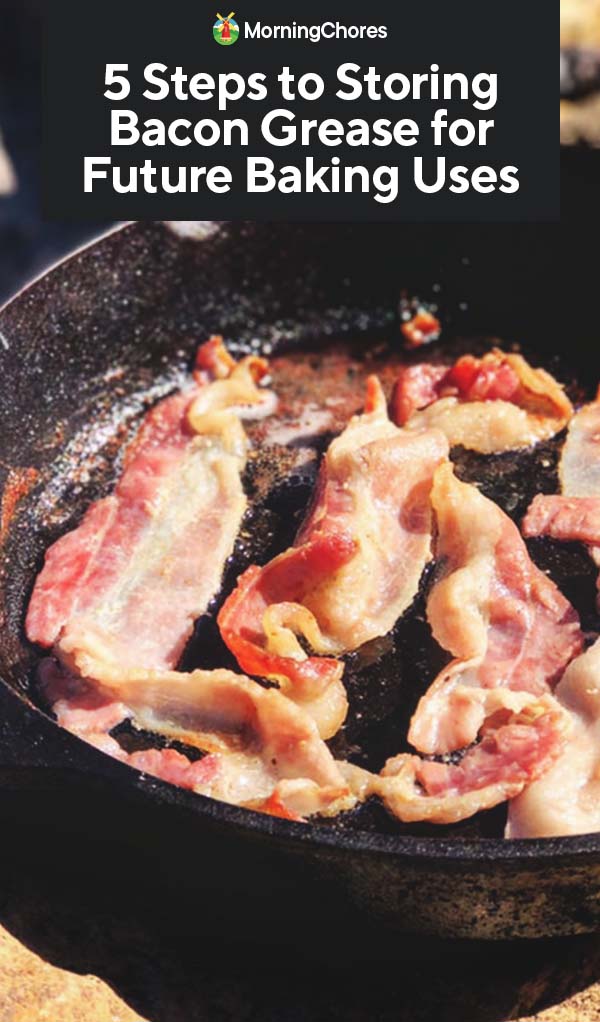 best way to get rid of bacon grease