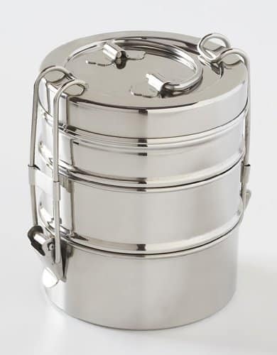 Reusable Steelware Leak-proof Stainless Steel Food Storage Containers Set of 5 