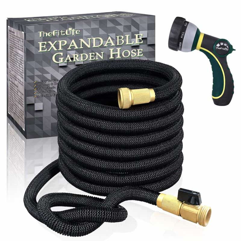 TheFitLife 50-foot Expandable Garden Hose