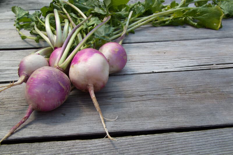 10. Turnips.