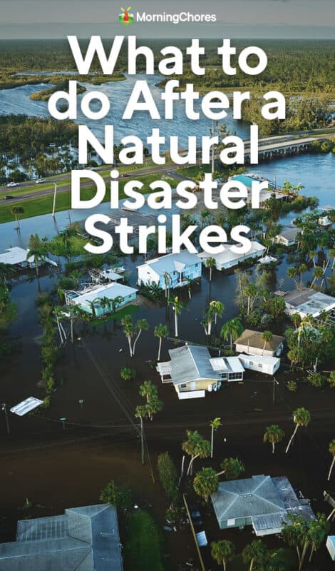 What to do When a Natural Disaster Strikes and How to be Prepared