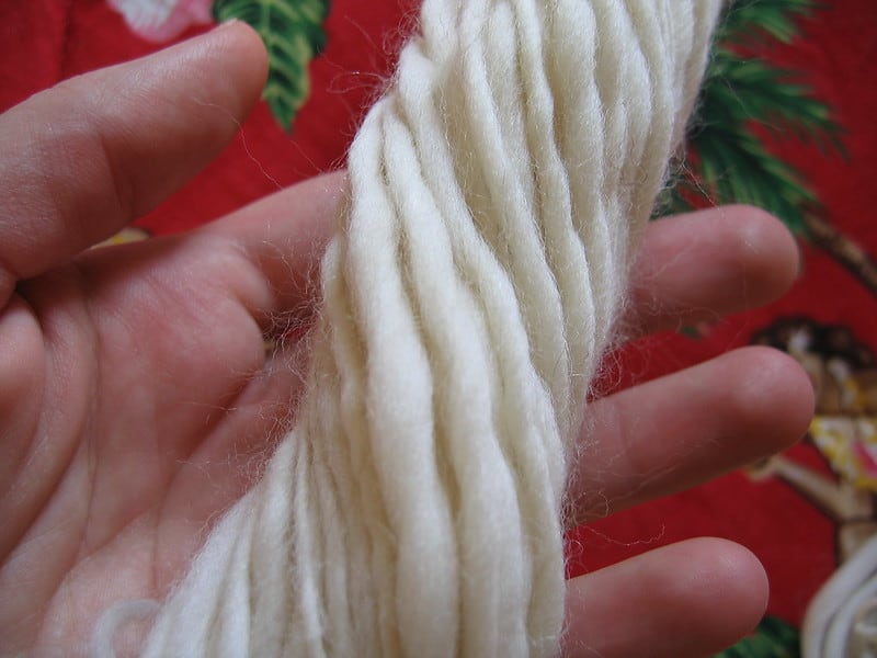 Repurposing woollens into new yarn
Image by Natalia Wilson via Flickr Creative Commons